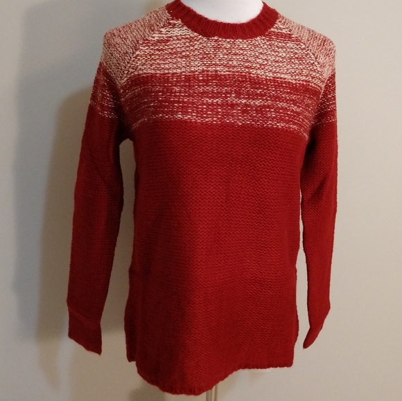 Sweater - Red with cream blend - Picture 2 of 8